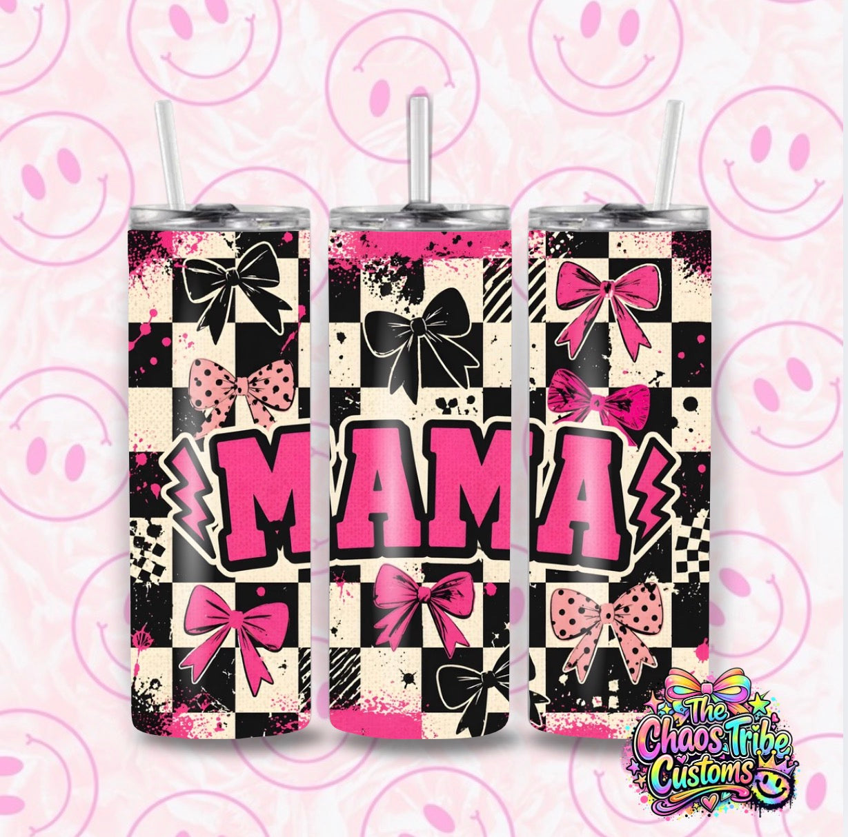Mama Pink 20oz Skinny Tumbler