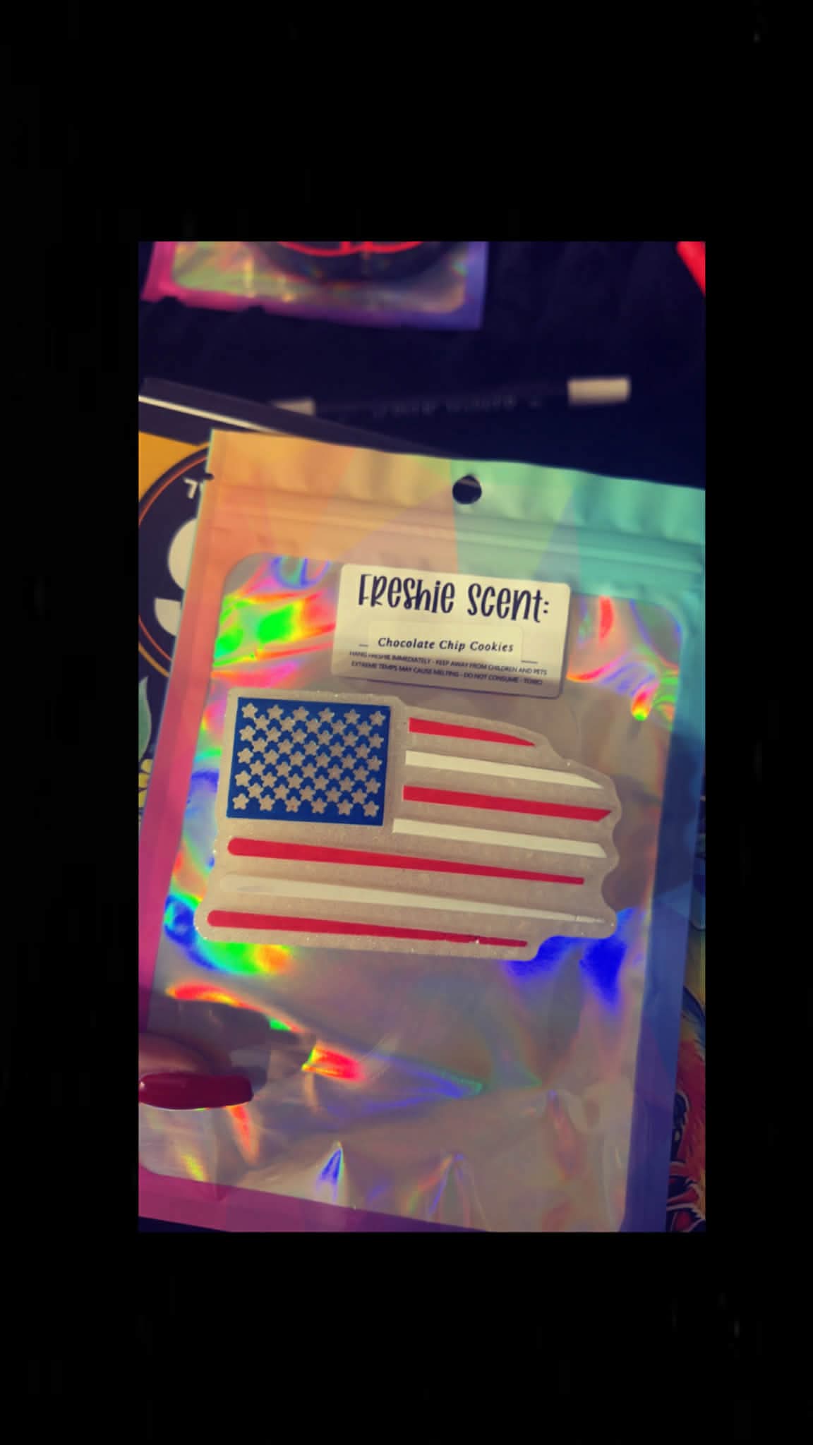 American Flag Freshie