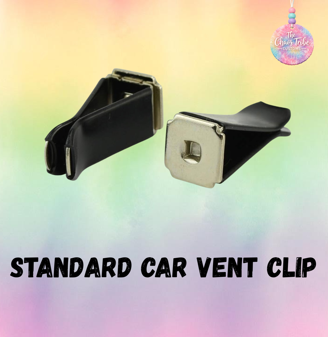 Football Vent Clips (2pc)