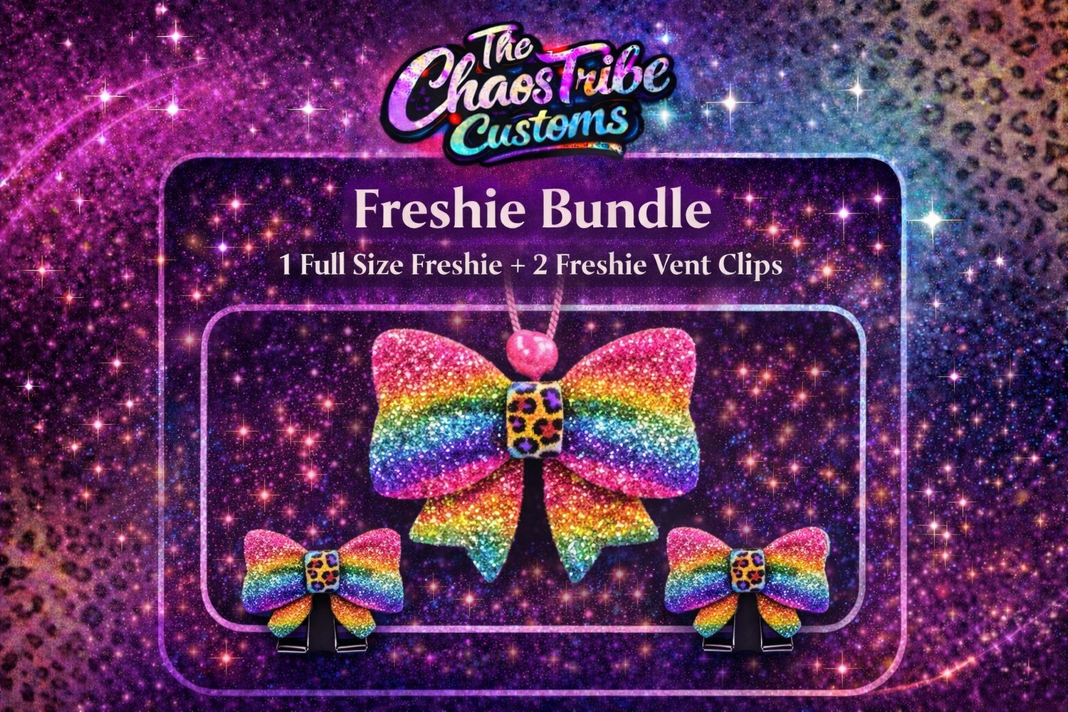Freshie Bundle w/ 2pc Vent Clip