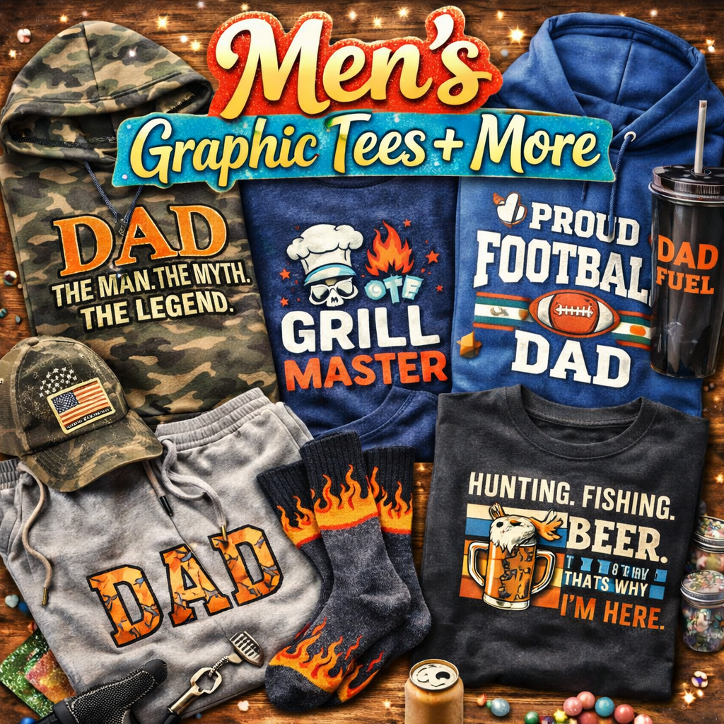 Men’s Graphic Tee's & More