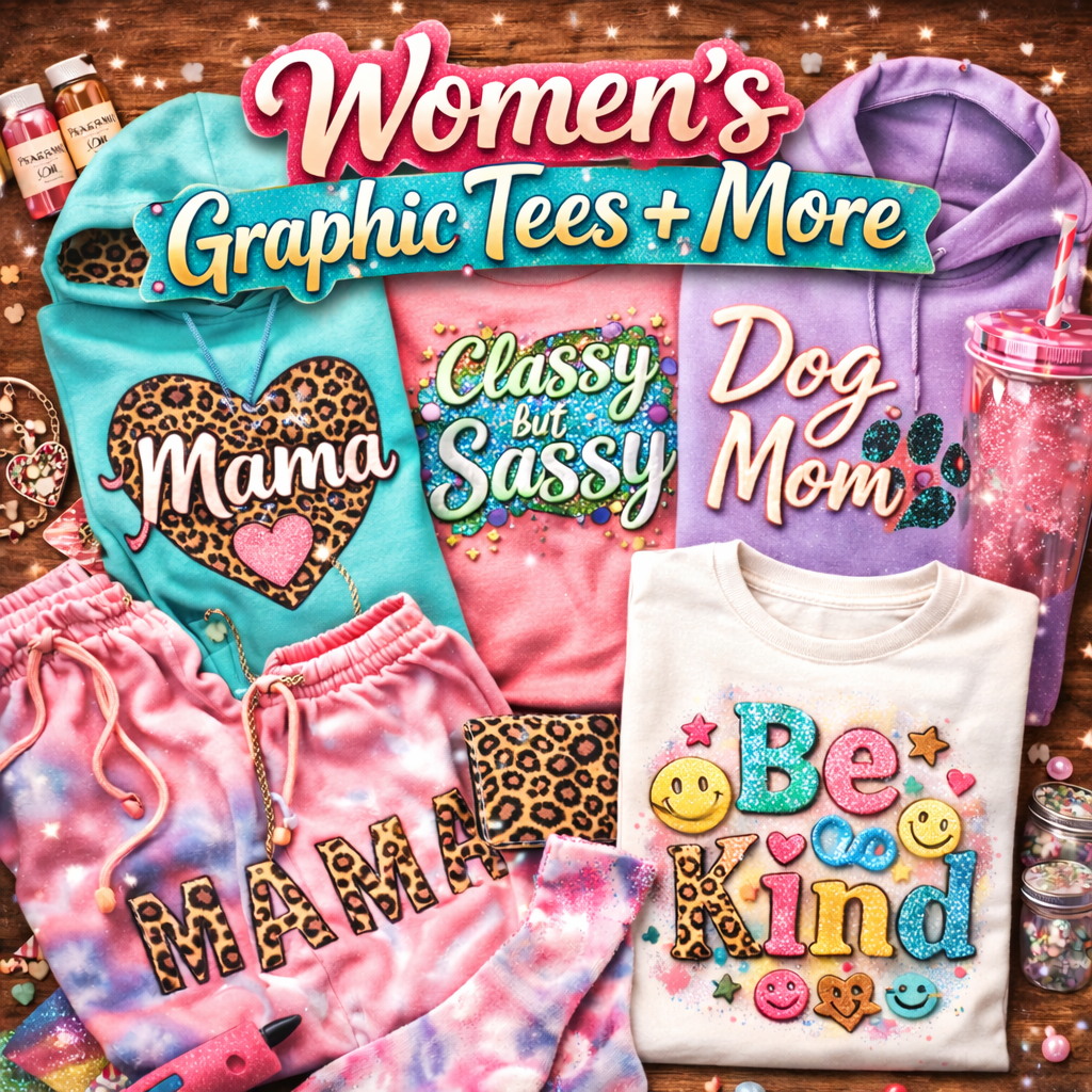 Women's Graphic Tee's & More