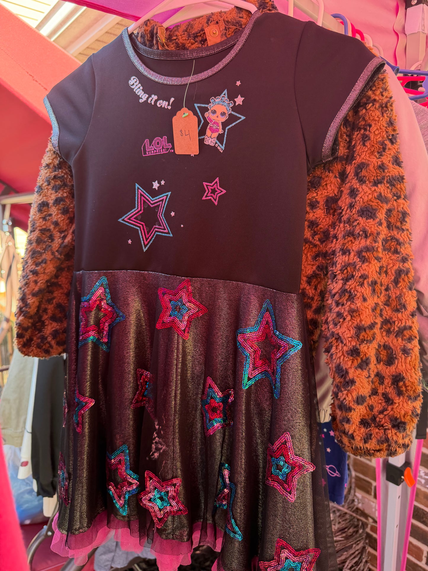 Girls Size 6 LOL Dress