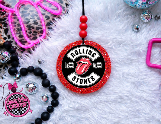 Rolling Stones 🖤 4” Round