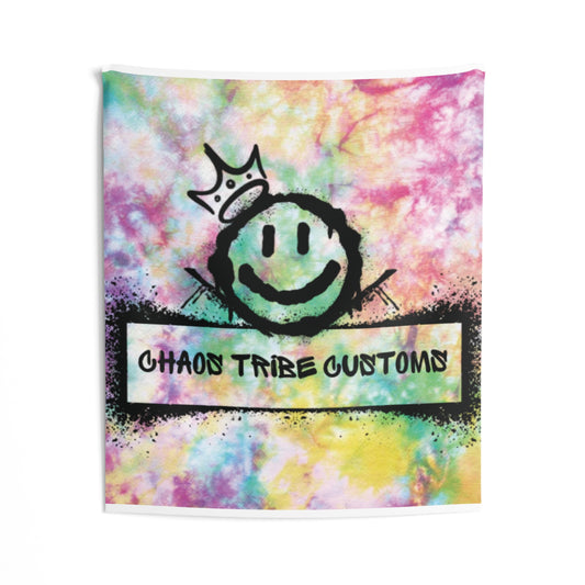 Colorful Tie-Dye Wall Tapestry - Boho Decor, Bedroom Wall Hanging, Hippie Aesthetic, Festival Decor, Unique Home Art