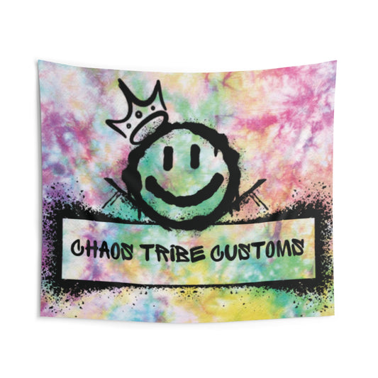 Colorful Tie-Dye Wall Tapestry - Boho Decor, Bedroom Wall Hanging, Hippie Aesthetic, Festival Decor, Unique Home Art