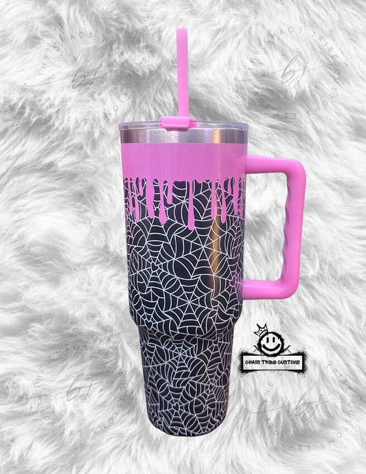 Gooey Spiderweb 40oz Tumbler