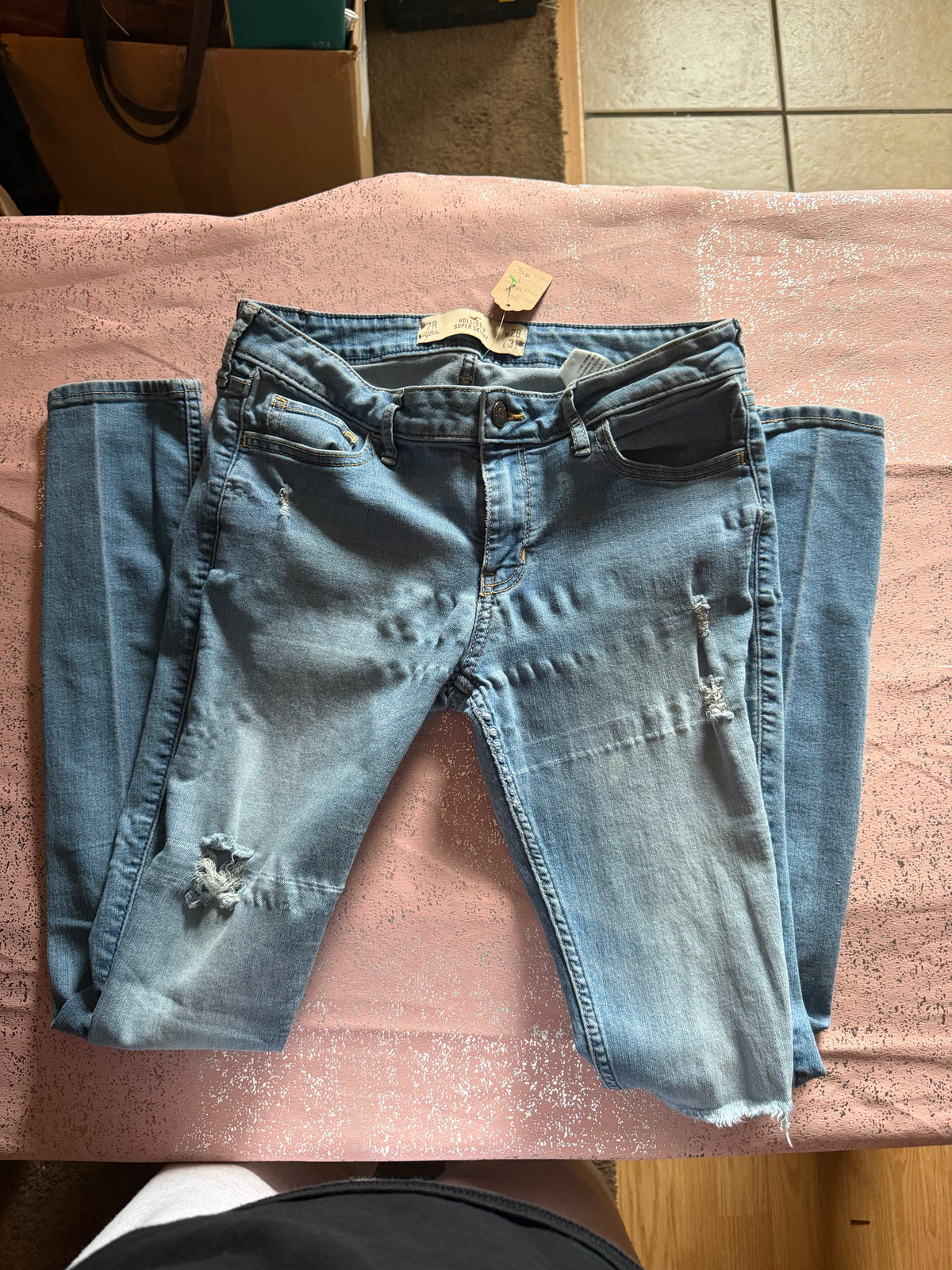 Hollister Destroyed Jeans