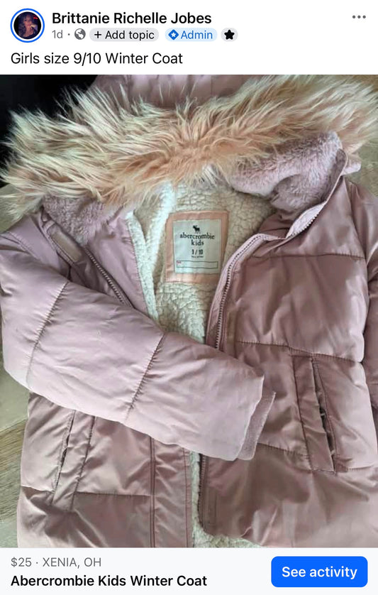 Abercrombie Kids Puffer Coat