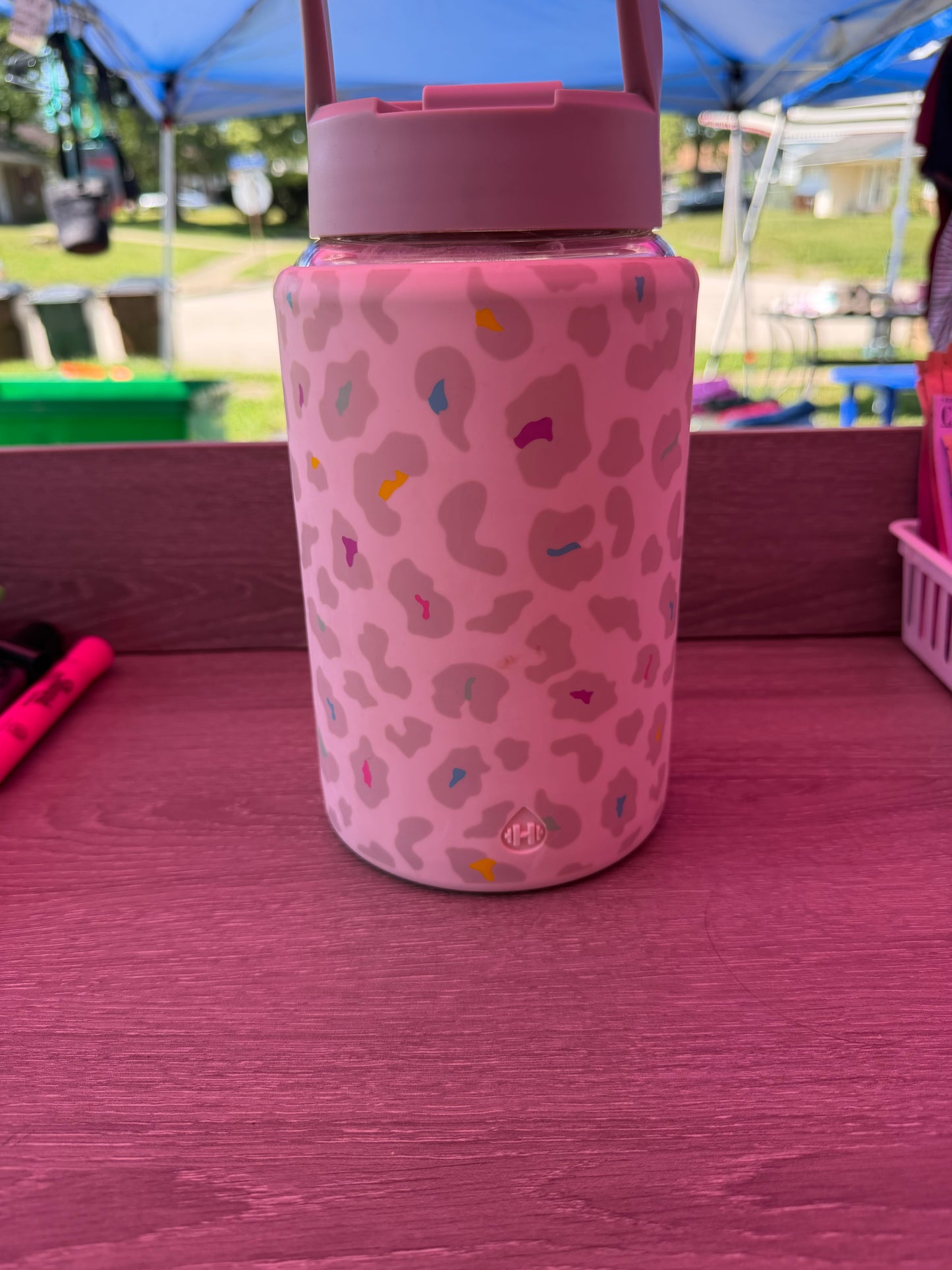 Hydro Jug 64oz Glass w/Silicone Sleeve