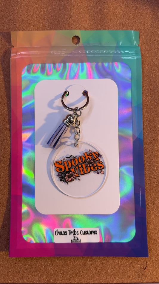 Spoooky Vibes Keychain