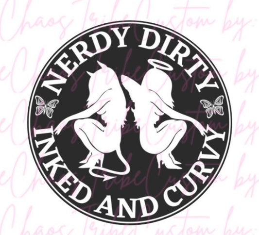 Nerdy Dirty Inked + Curvy •Create A Freshie Add On •