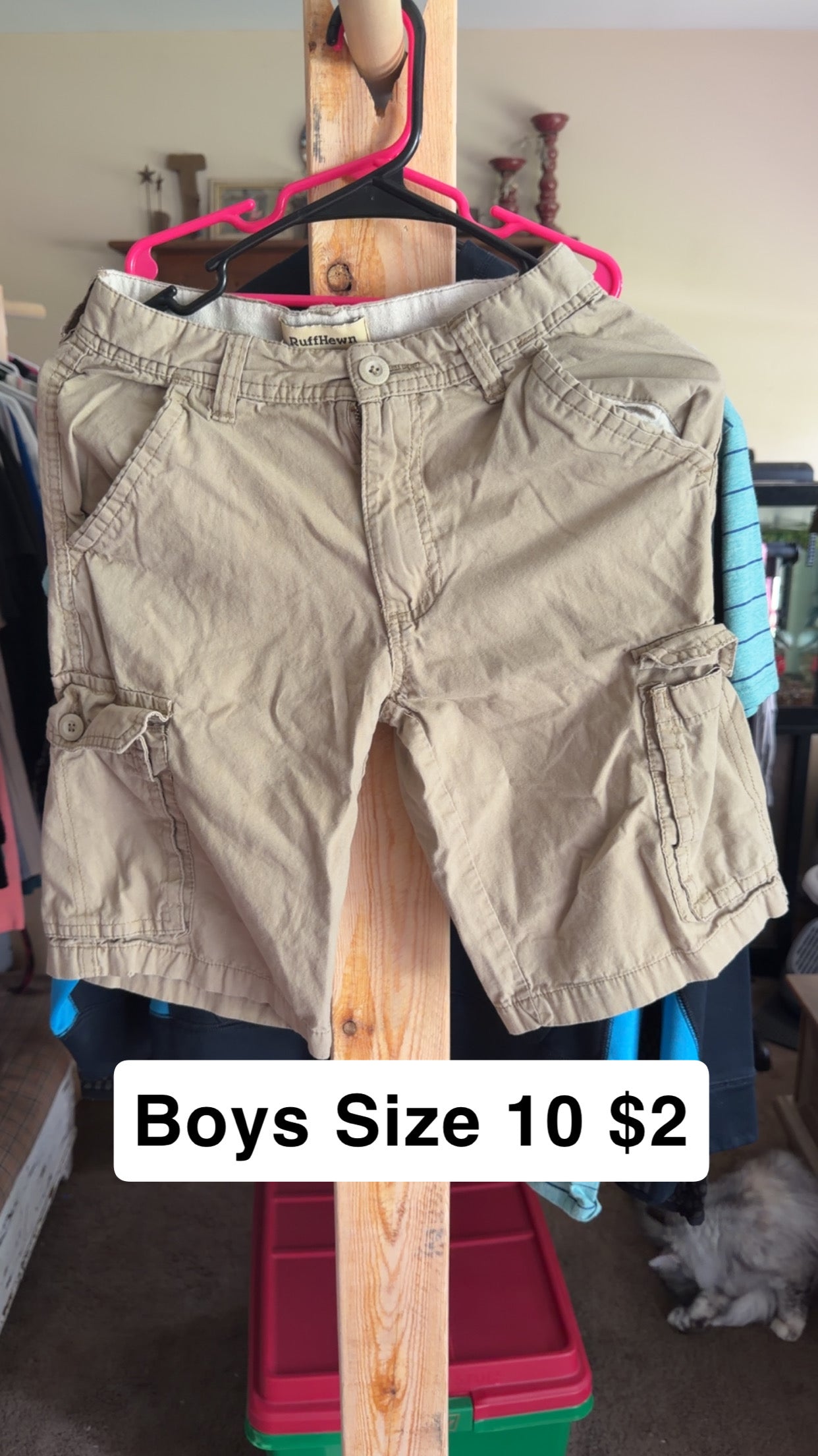 Boys Khaki Shorts