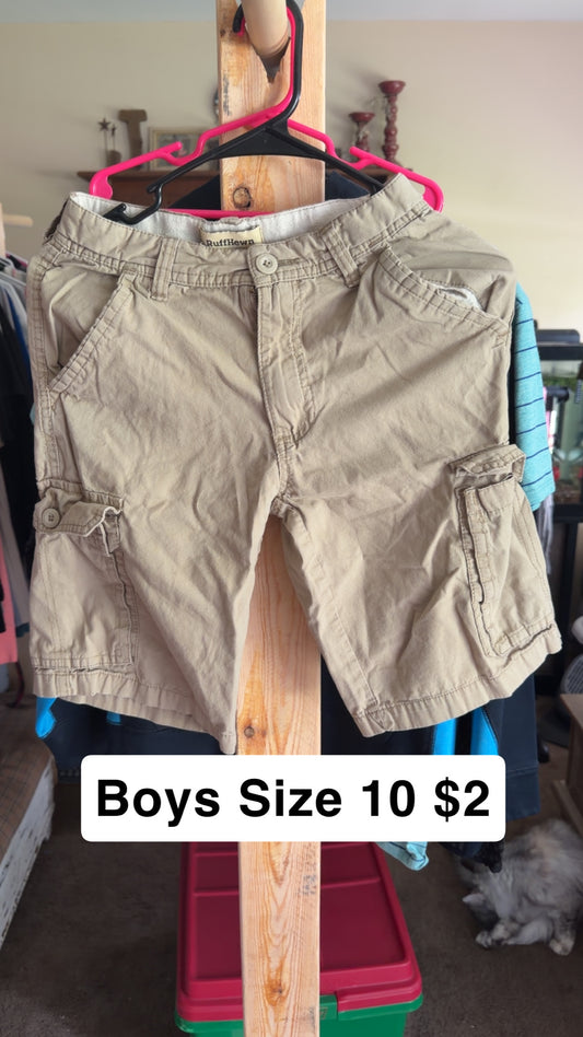 Boys Khaki Shorts