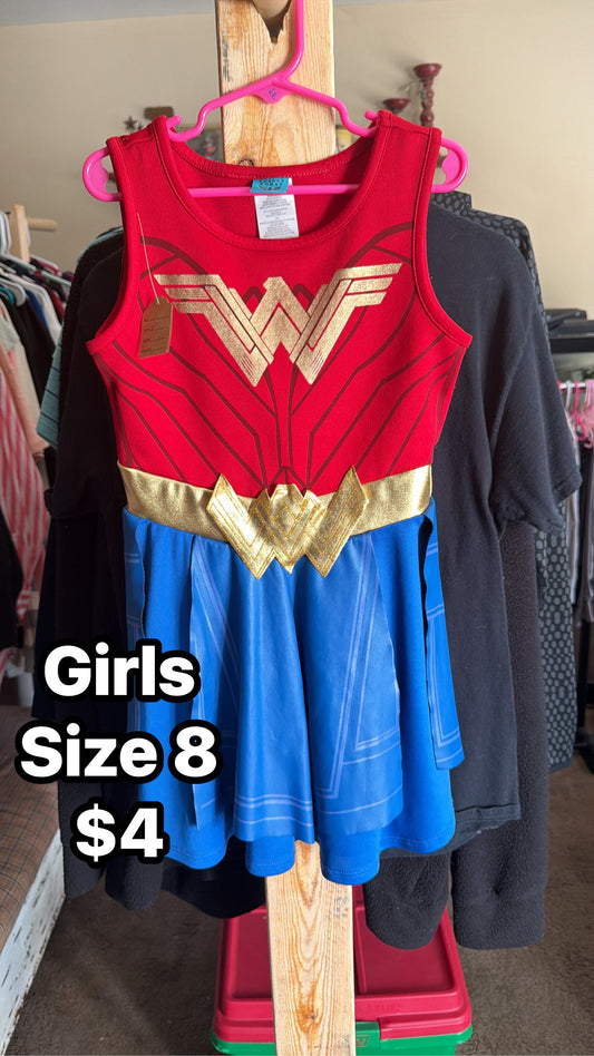 Wonder Woman Girls Size 8