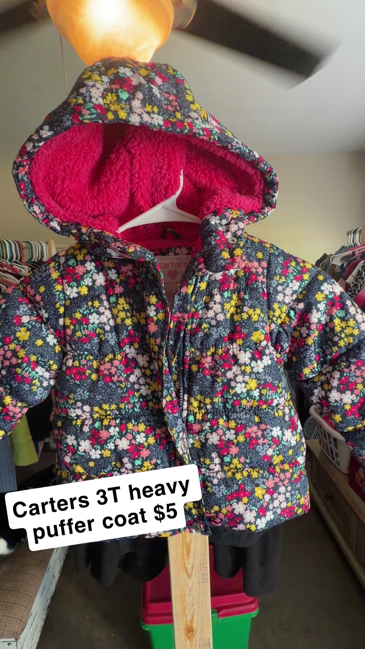 Girls 3T Heavy Winter Coat