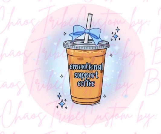 Emotional Support Coffee •Create A Freshie Add On •