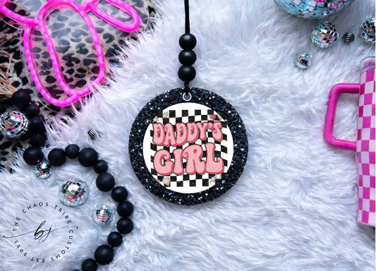 Daddy’s Girl 🖤 4” Round