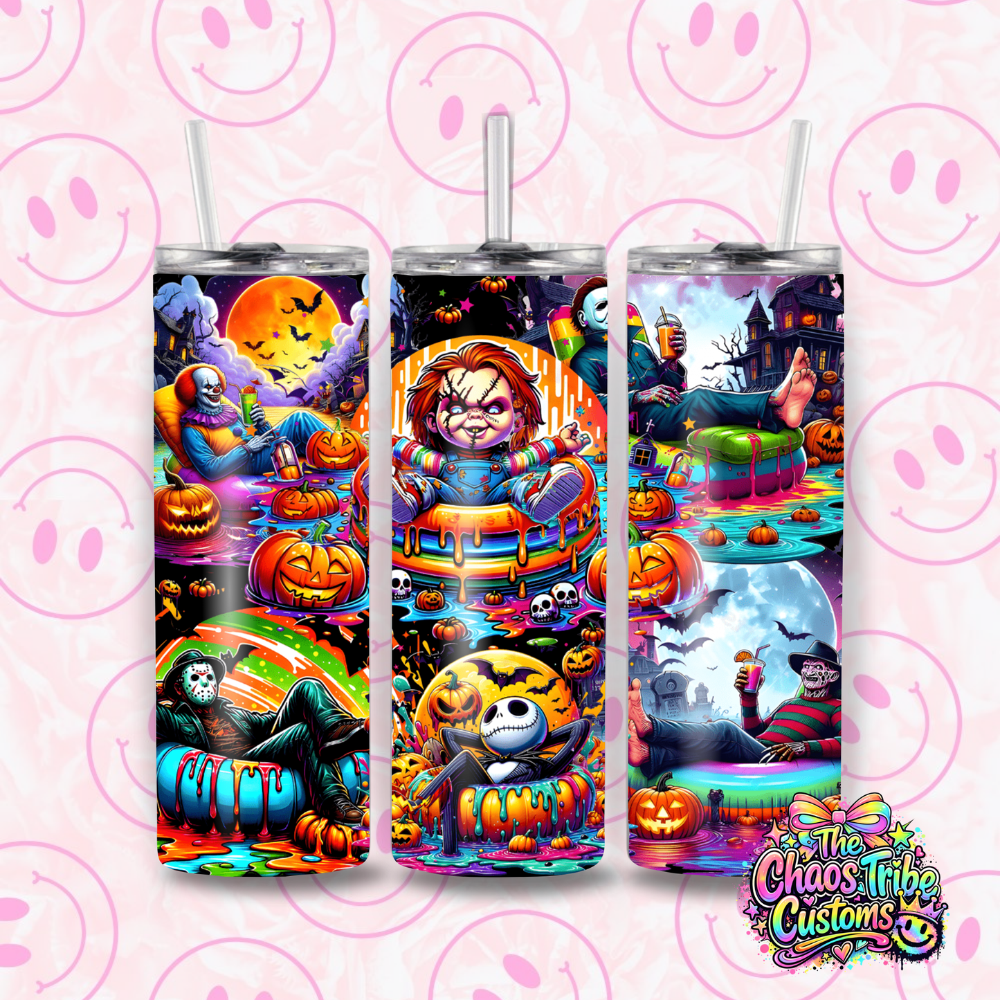 Horror 3 20oz Skinny Tumbler