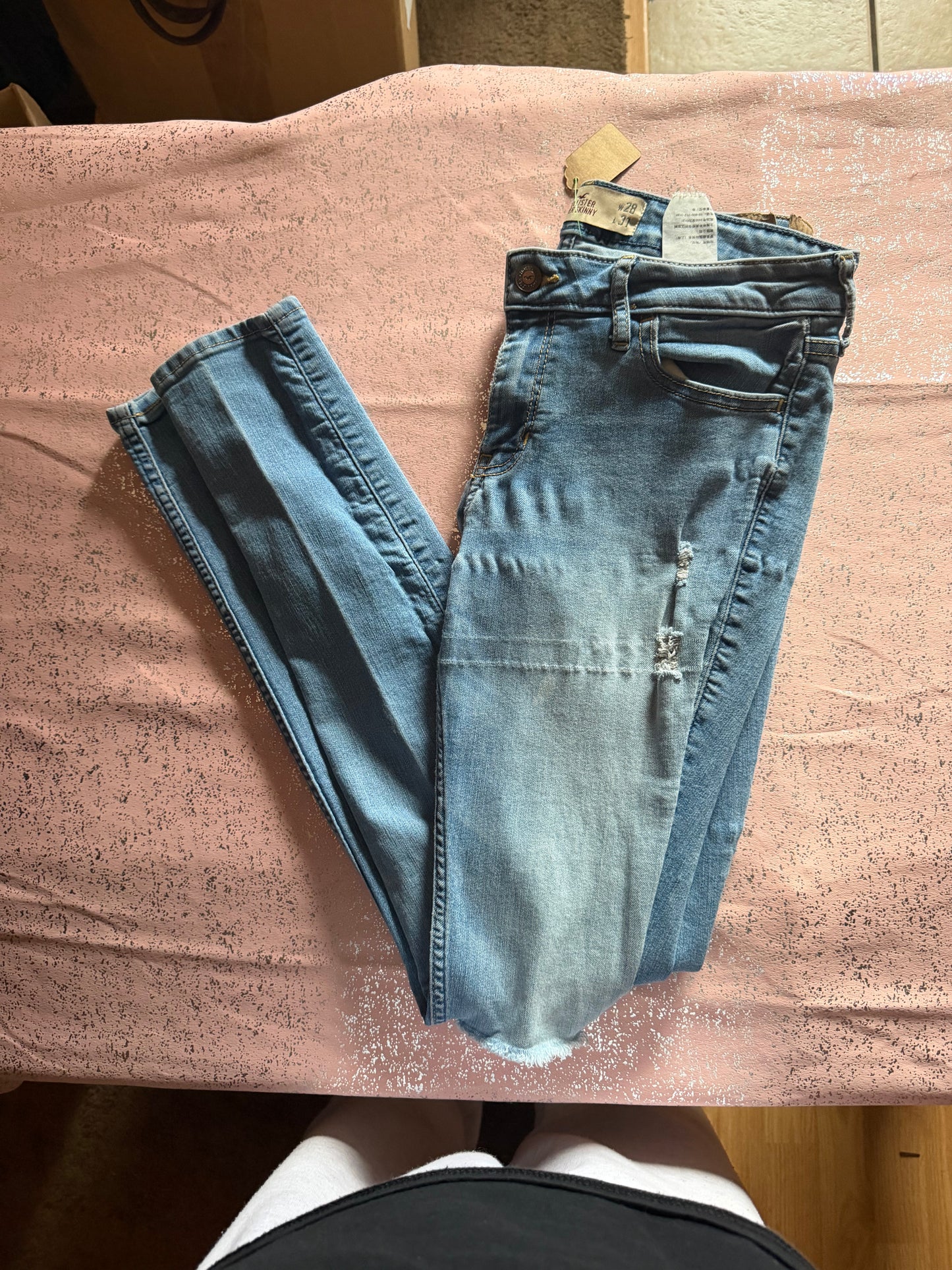 Hollister Destroyed Jeans