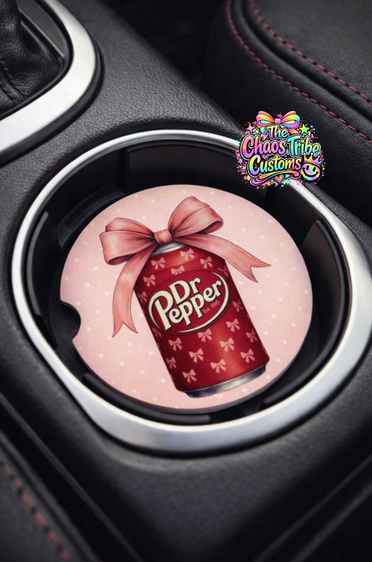 DP Girlie 2pc Car Coaster Set