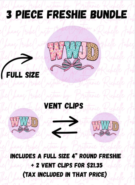 WWJD 🩷 3pc Round Bundle