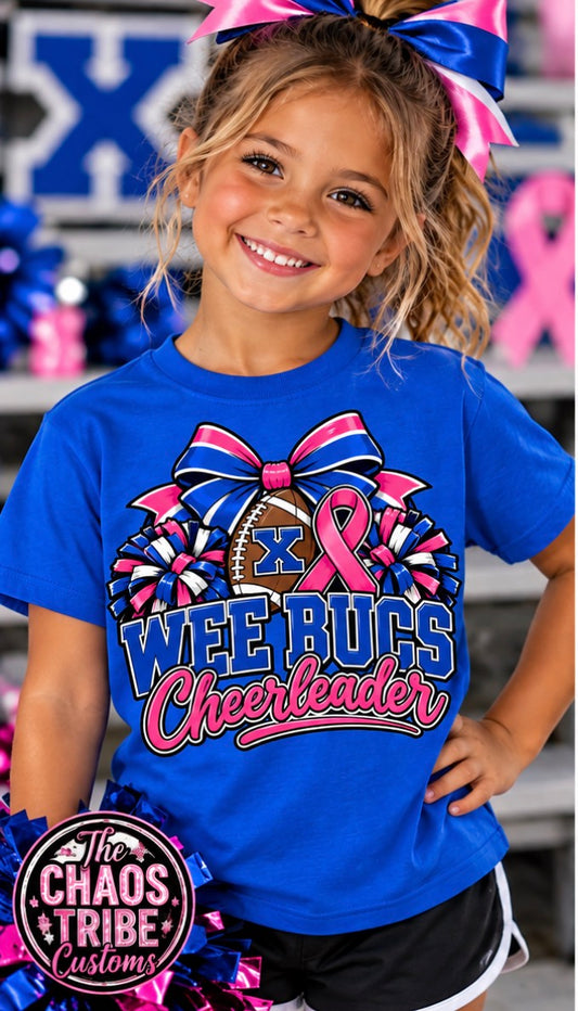 Wee Bucs Cheer Awareness Ribbon
