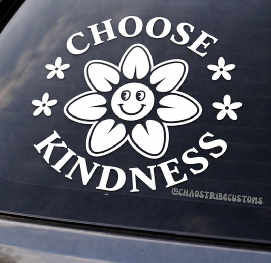 Choose Kindness Car Decal/Sticker
