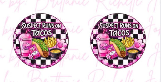 Create A Freshie Add On •Suspect Runs on Tacos•