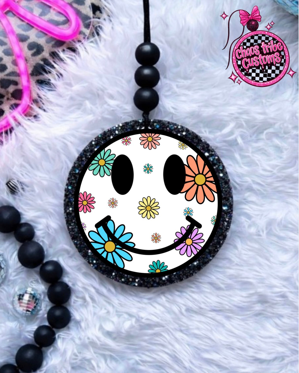 Daisy Smiley 🖤 3pc Round Bundle