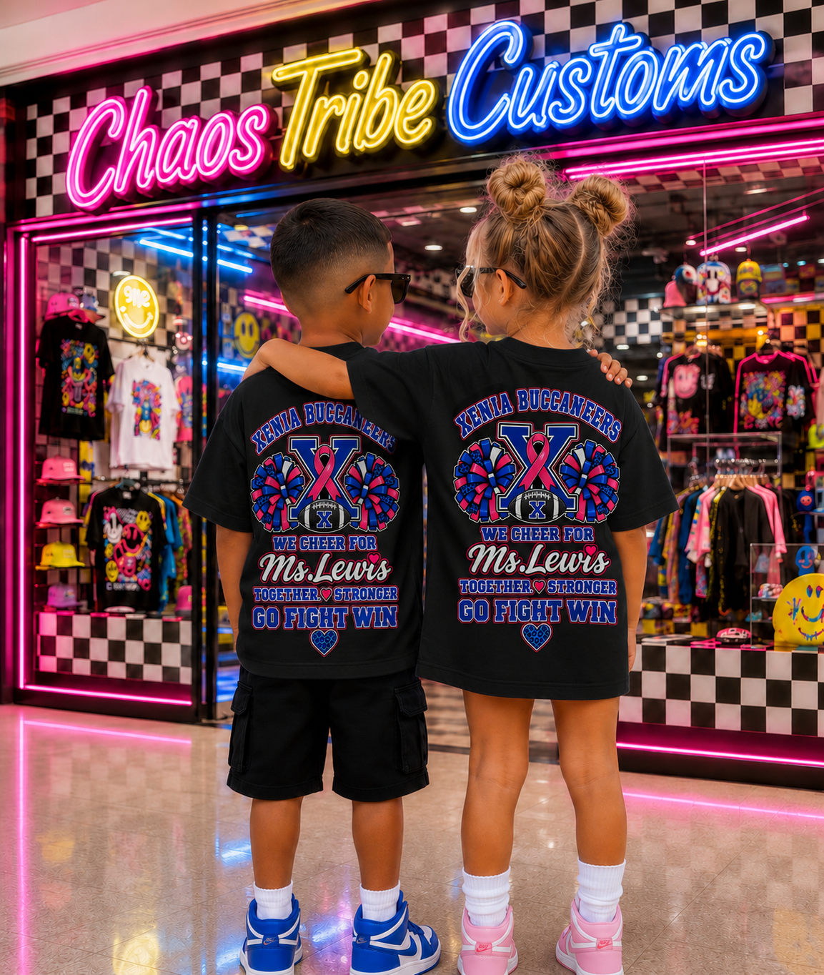 Xenia Buccaneers Breast Cancer Awareness Tee 2026