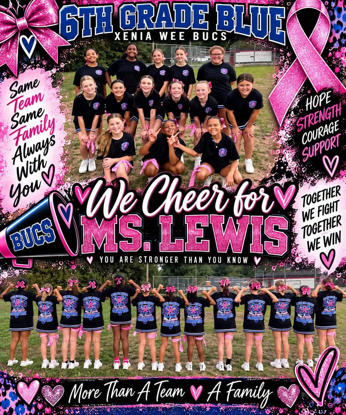 Xenia Buccaneers Breast Cancer Awareness Tee 2026