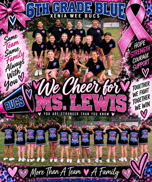 Xenia Buccaneers Breast Cancer Awareness Tee 2026