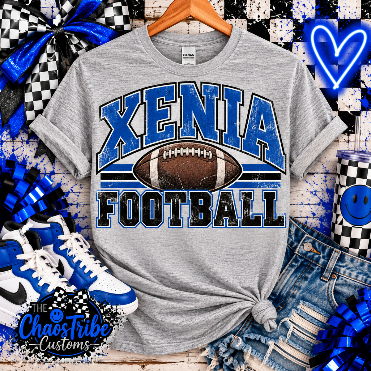 Vintage Football Tee