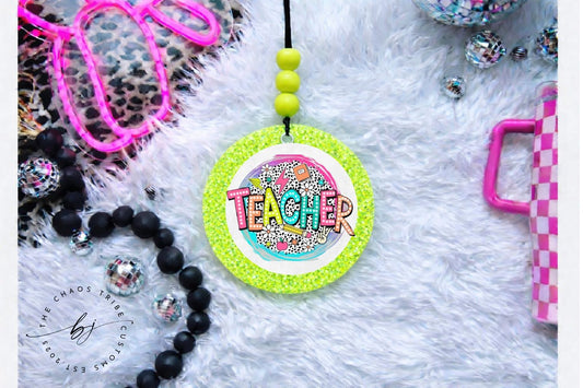 Teacher 🖤 3pc Round Bundle