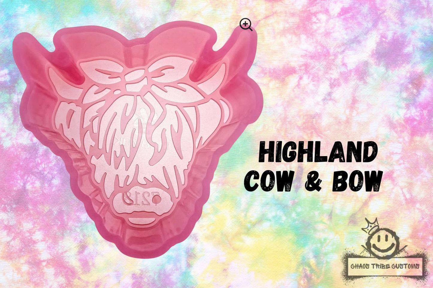 Highland Cow + Bow