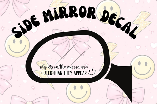 Objects Cuter Mirror Decal