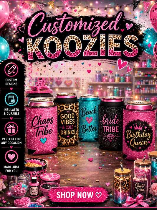 Koozie Customized 12oz (12pc Set)
