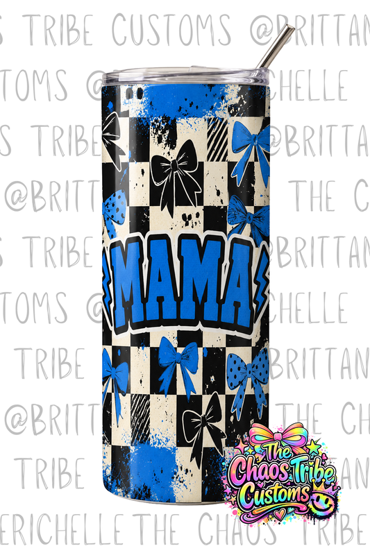 Mama Blue 20oz Skinny Tumbler