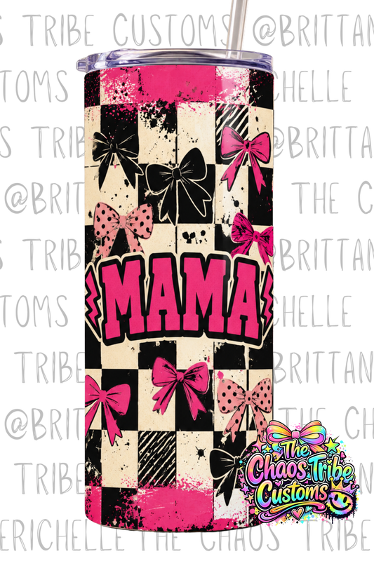 Mama Pink 20oz Skinny Tumbler