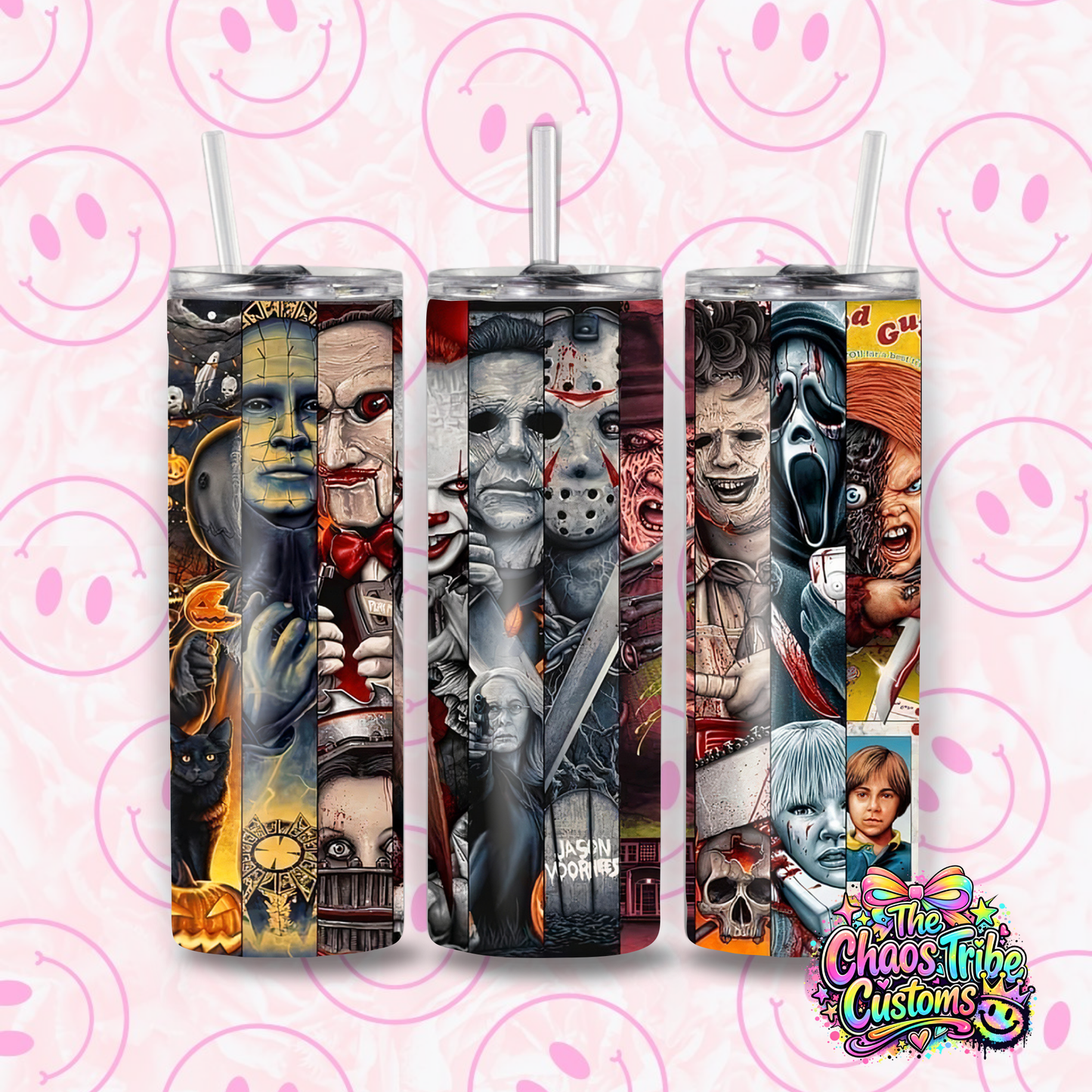 Horror 20oz Skinny Tumbler