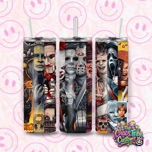 Horror 20oz Skinny Tumbler