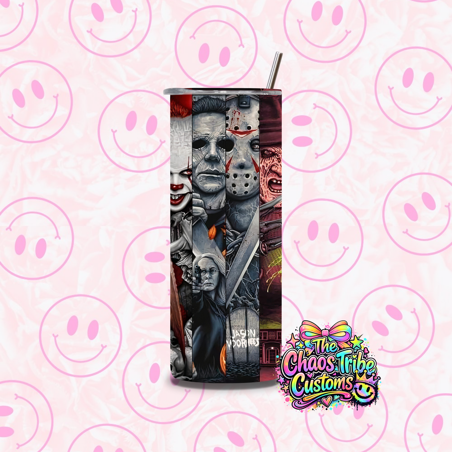 Horror 20oz Skinny Tumbler