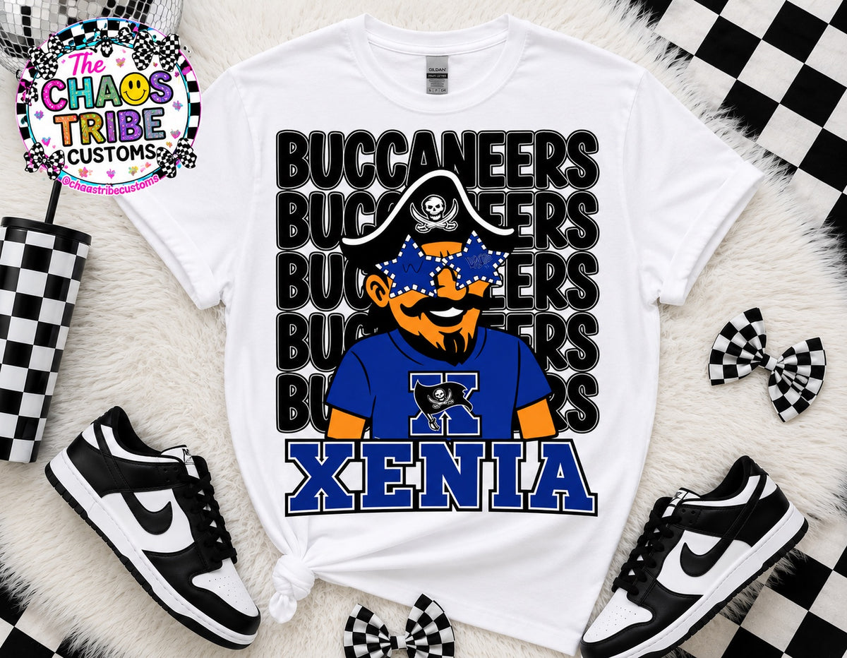 Xenia Bucs Mascot