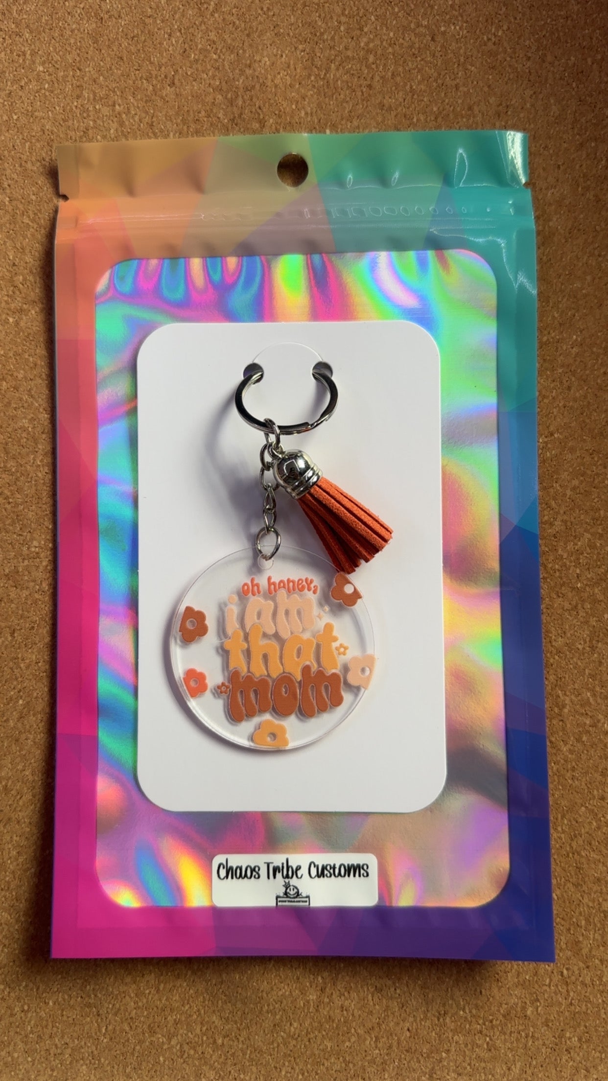 I am THAT Mom Keychain