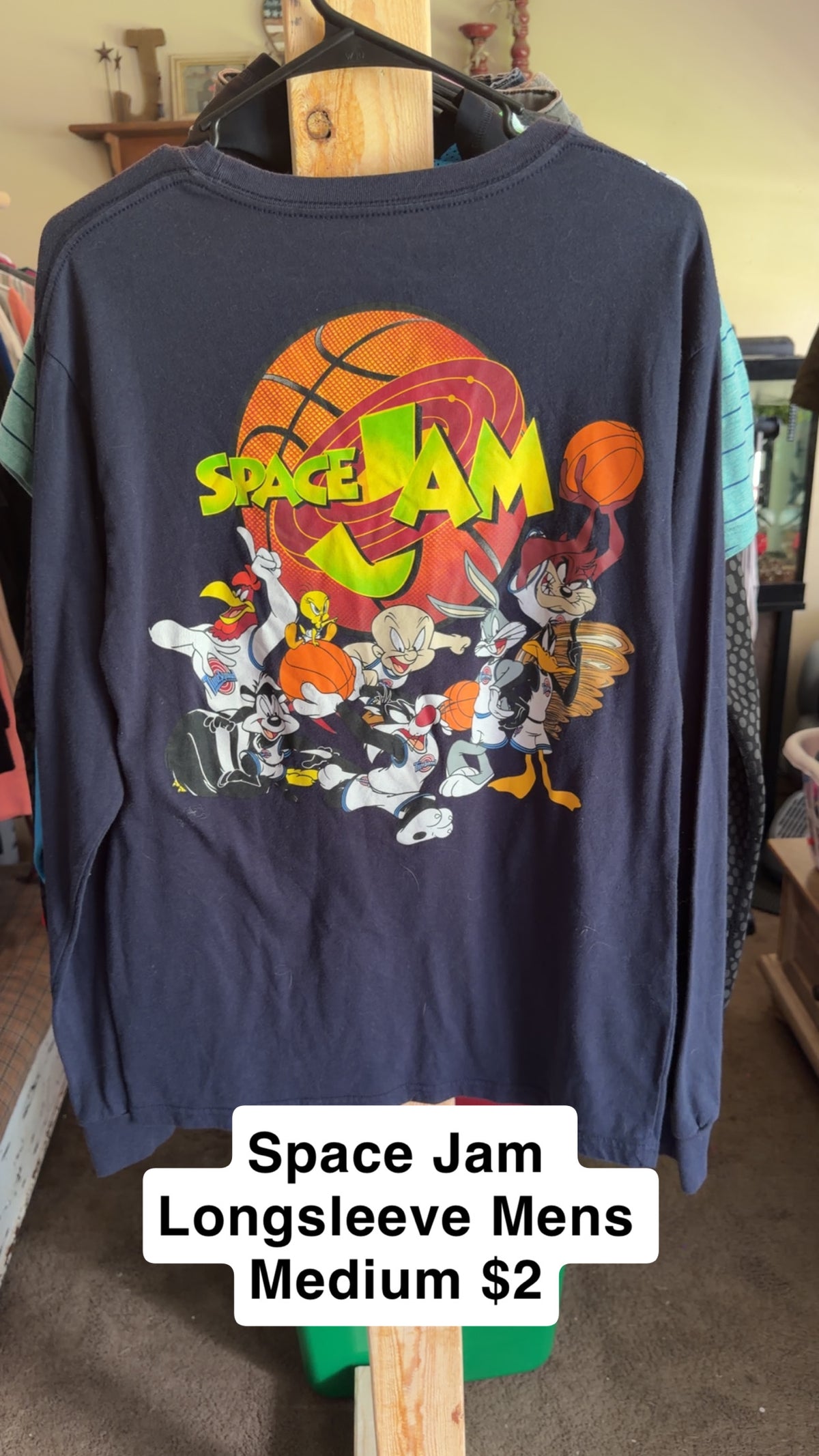 Men’s Medium Space Jam Tee