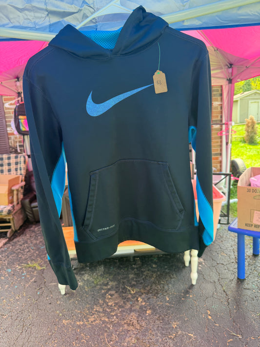 Boys Nike dri fit hoodie Size Large