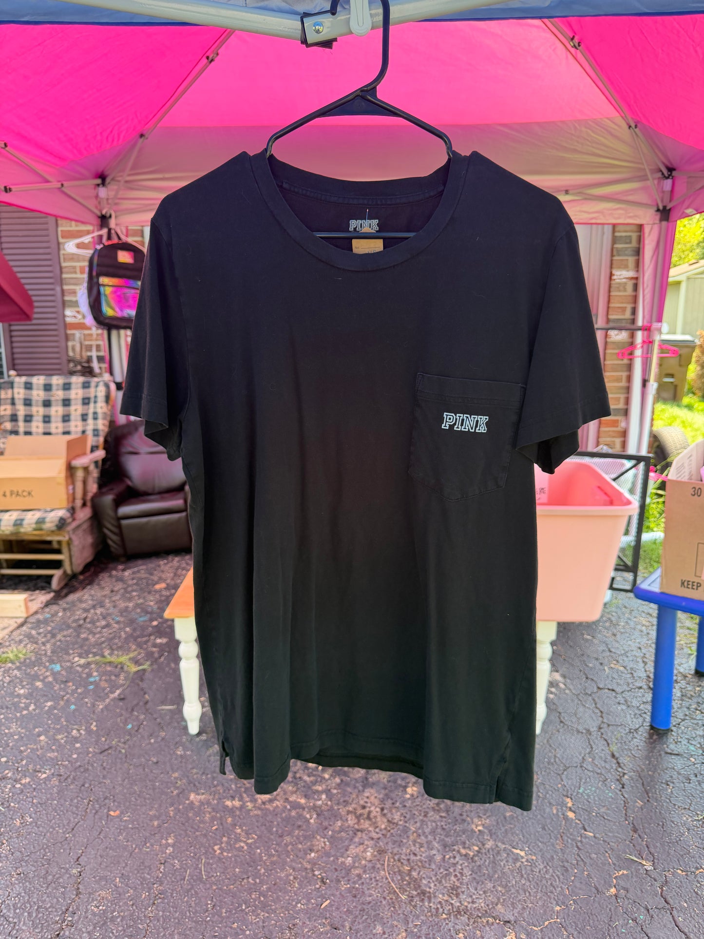 VS Pink Campus Tee multicolor size Medium